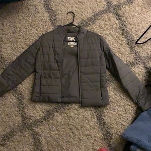 Michael Kors grey puffer size medium